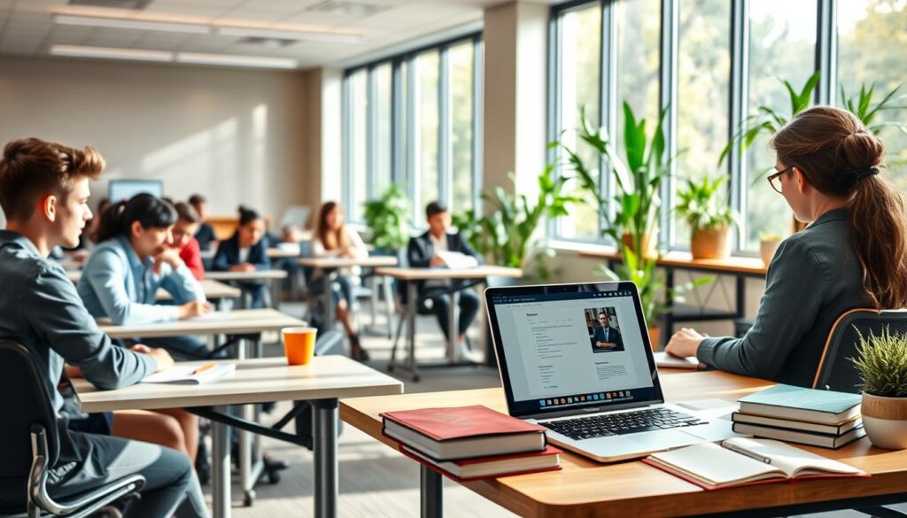 Comparação entre EAD e ensino presencial