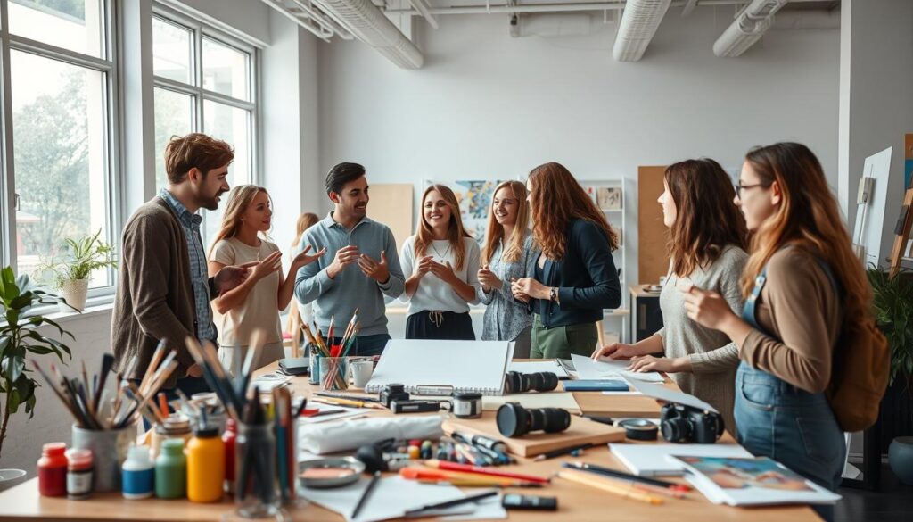 Cursos de comunicação e artes visuais