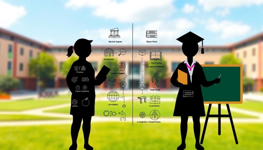 Diferenças entre bacharelado e licenciatura