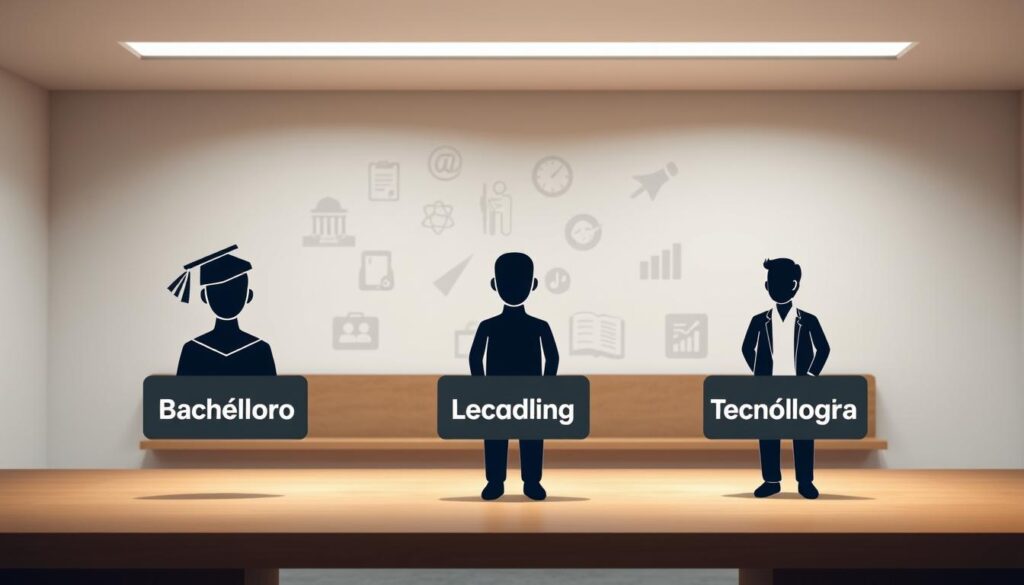 Diferenças entre bacharelado, licenciatura e tecnólogo