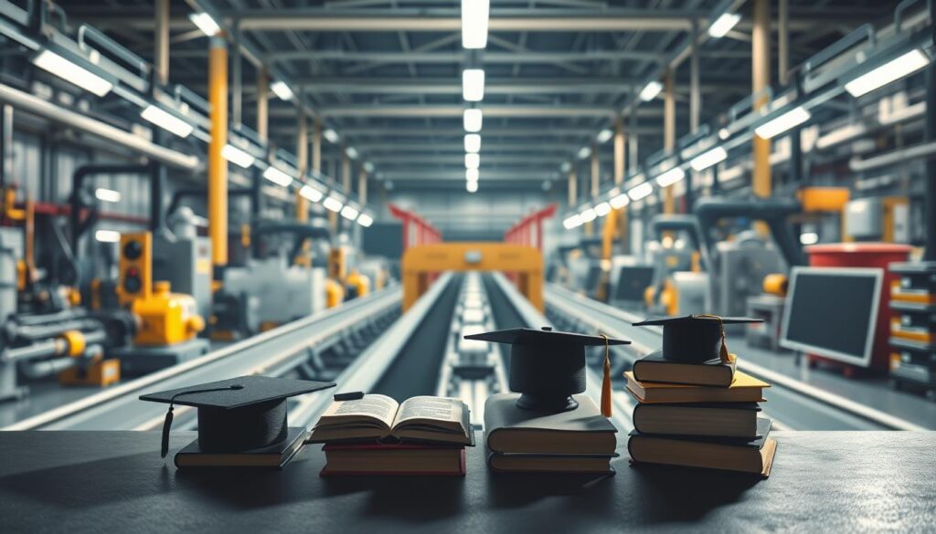 Diferenças entre gestão da produção e cursos tradicionais