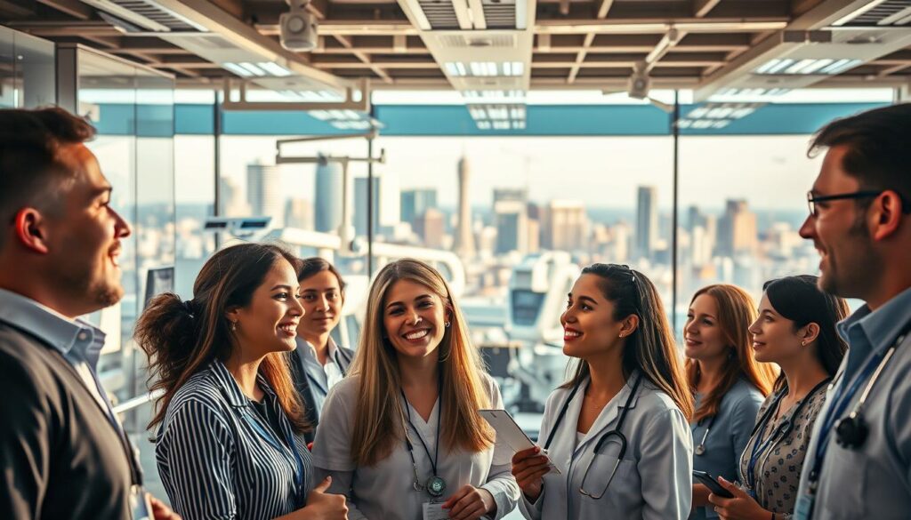 Mercado de trabalho em expansão
