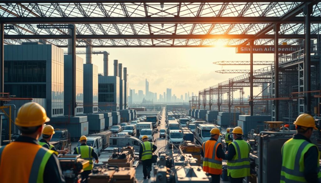 Mercado de trabalho em gestão da produção