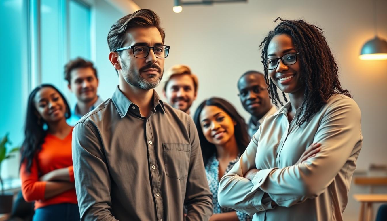 a liderança na gestão de equipes