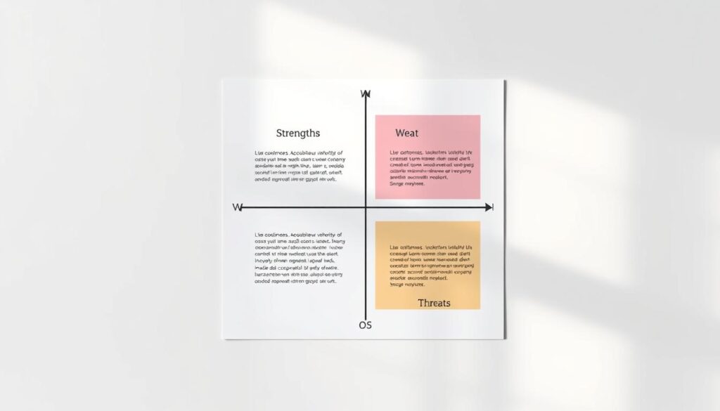 análise SWOT para gestão de negócios