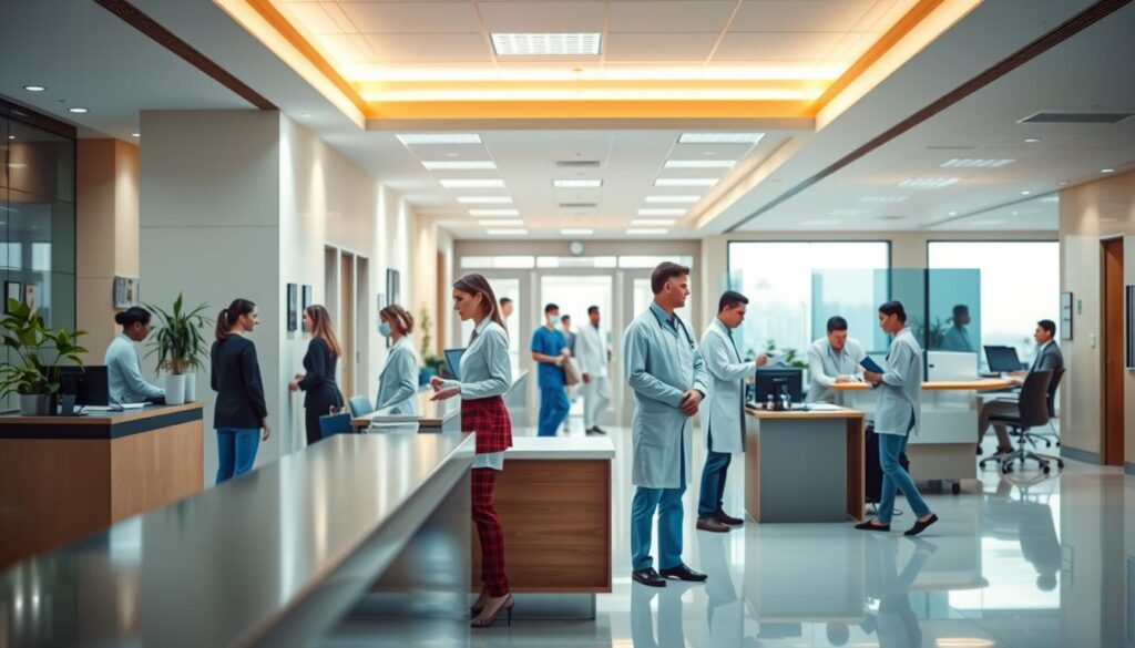 áreas de atuação na gestão hospitalar