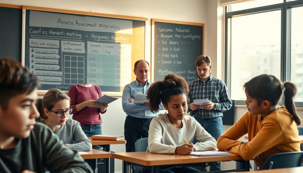 avaliação desempenho na educação