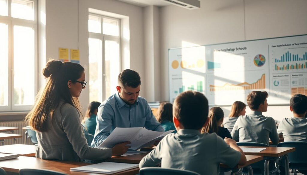 avaliação escolar e resultados