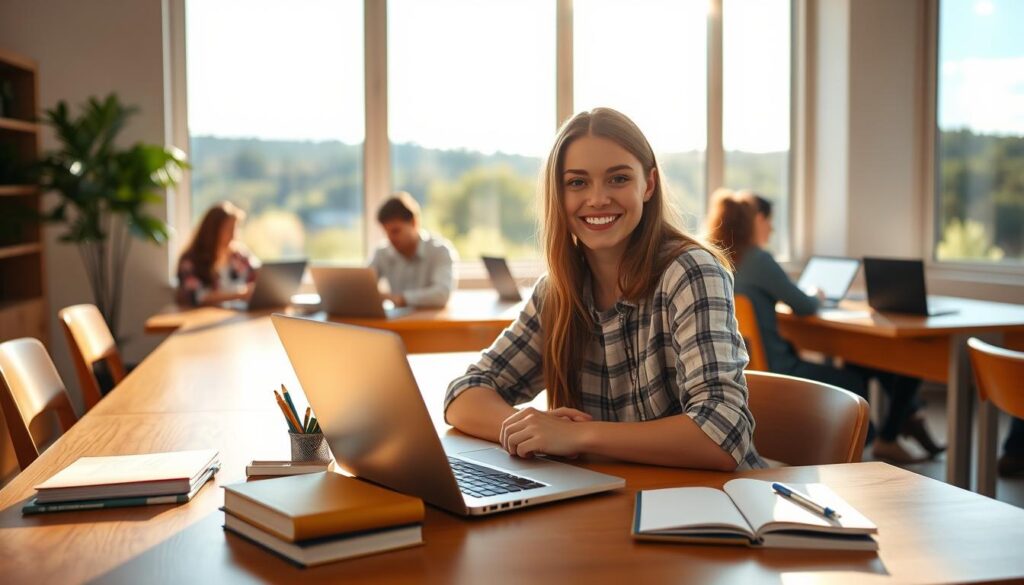 benefícios do ensino online