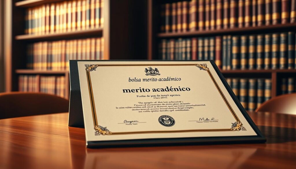 bolsa mérito acadêmico