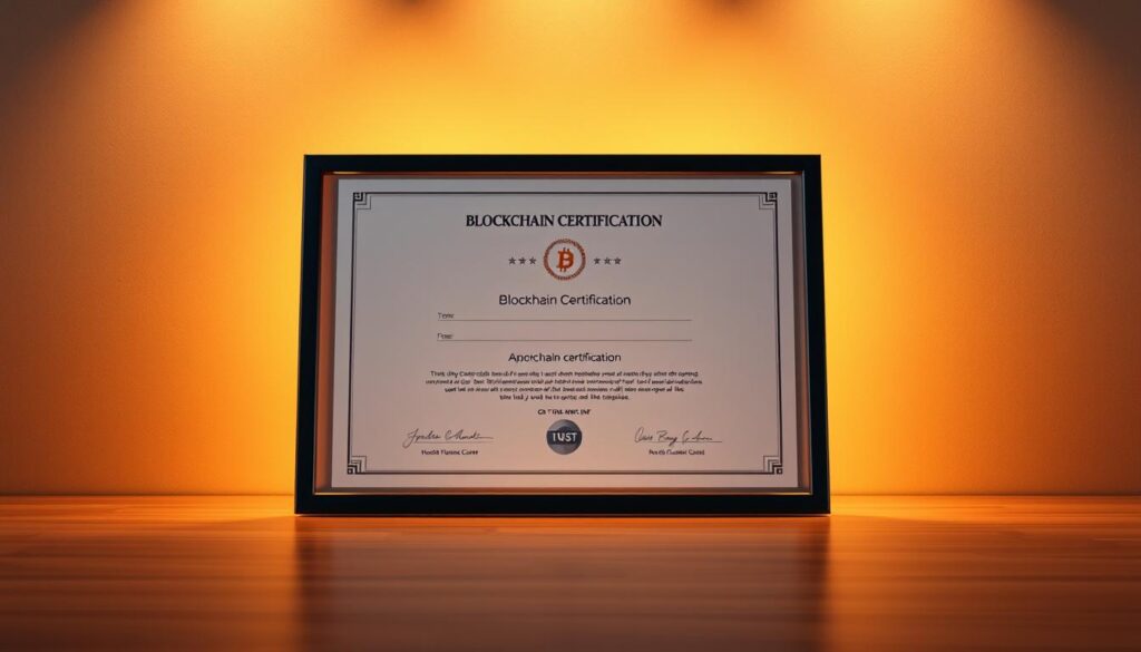 certificação blockchain