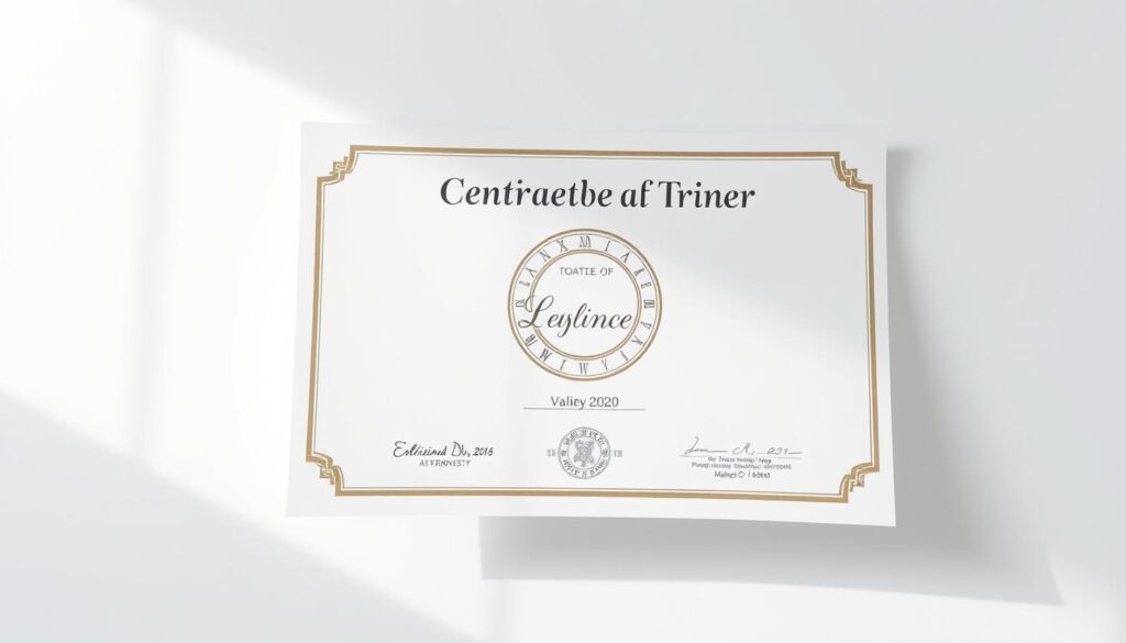 certificação e validade
