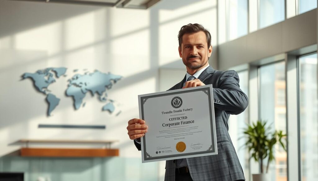 certificação em finanças corporativas