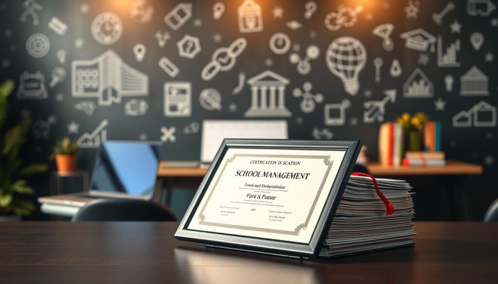 certificação em gestão escolar