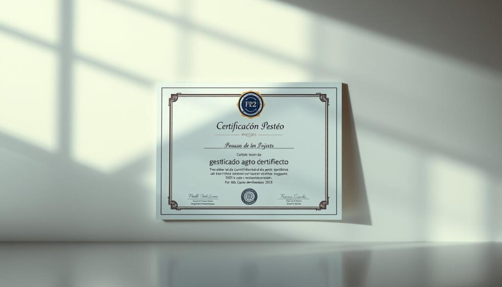 certificação gestão de projetos