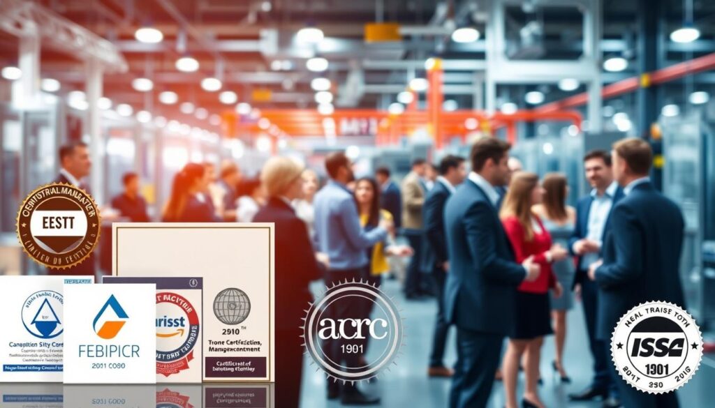 certificações e networking para gestão industrial