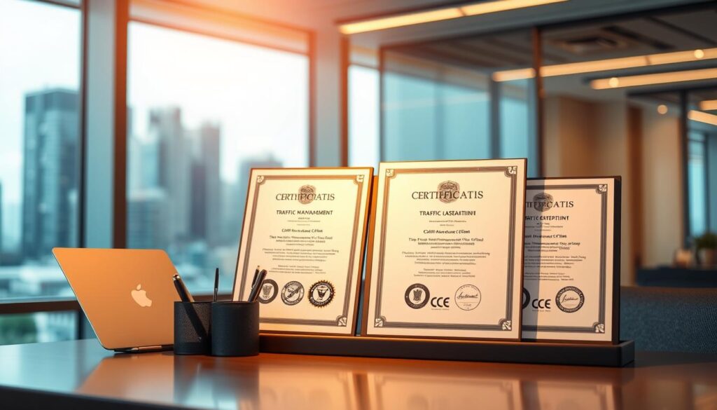 certificações em gestão de trânsito