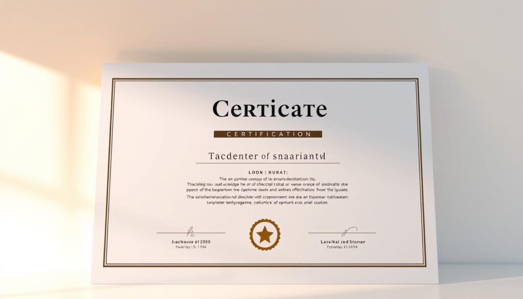 certificado