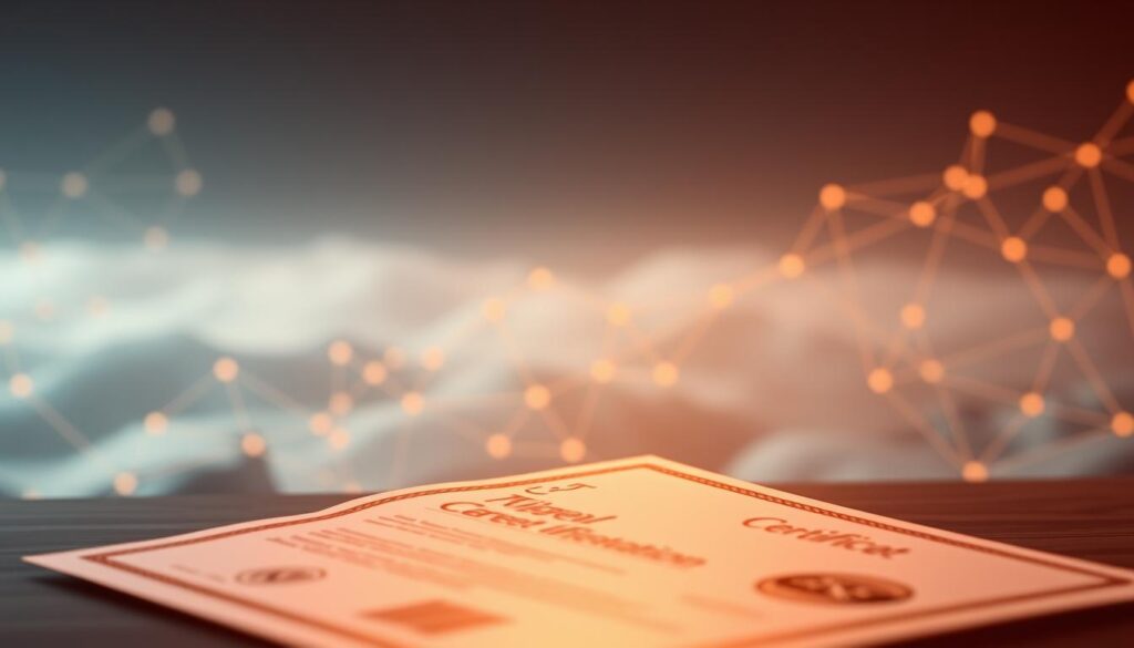 certificado digital com tecnologia blockchain