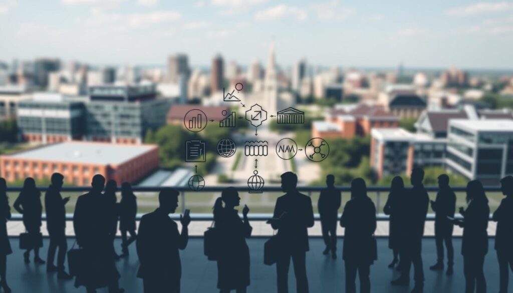 comparação com outros cursos de gestão