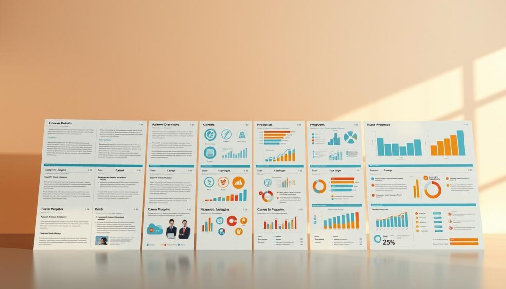 comparação de cursos no mercado