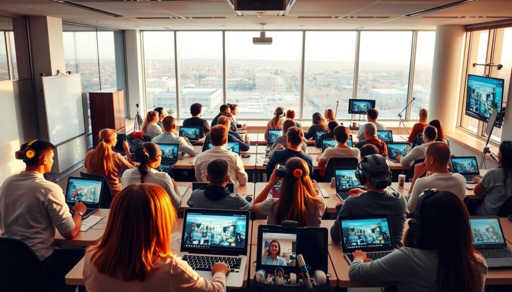 comparação entre modalidades de ensino