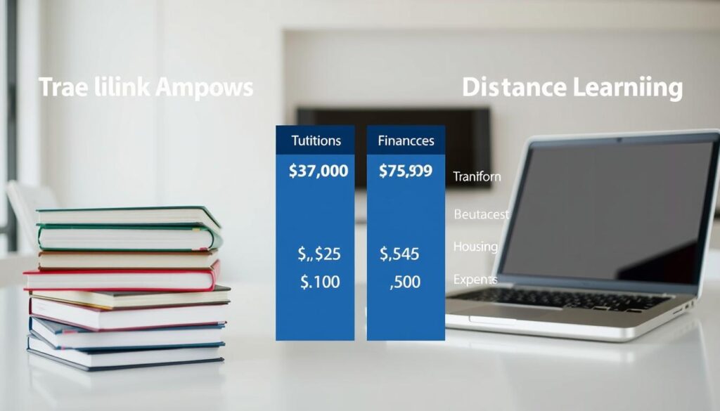 comparativo de custos entre ensino presencial e EAD