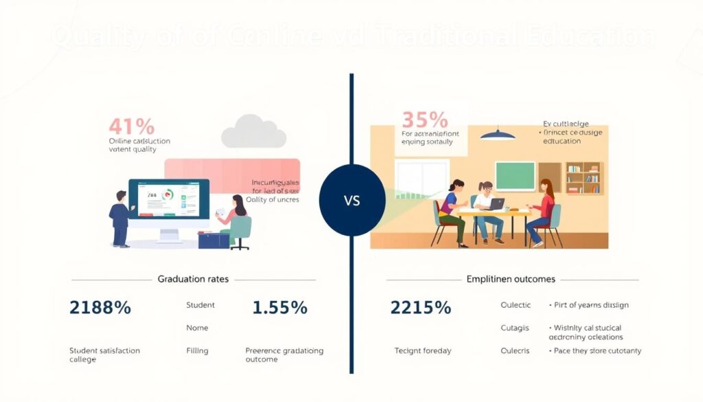 comparativo de qualidade de ensino entre modalidades