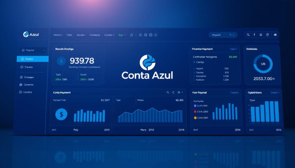 conta azul sistema controle financeiro