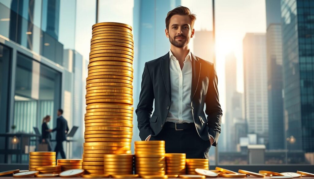 crescimento na carreira financeira