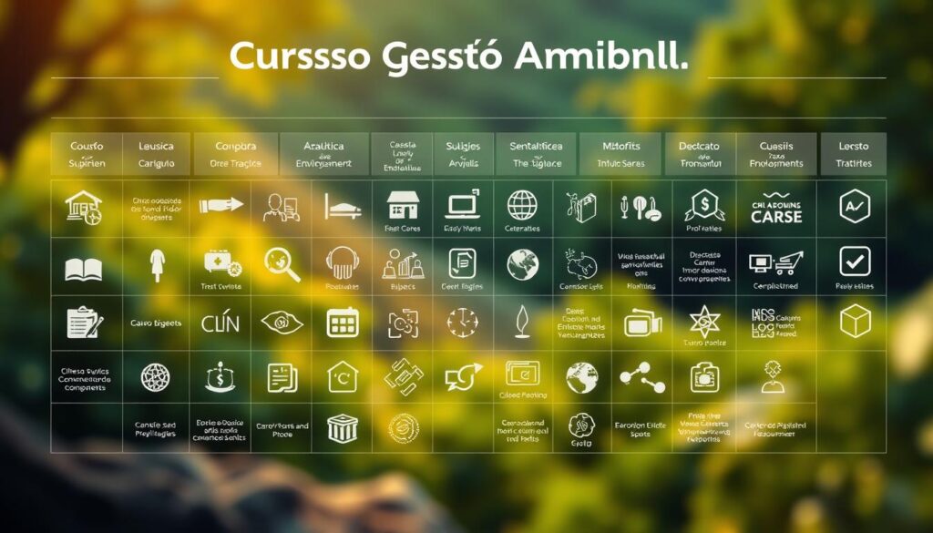 curso gestão ambiental