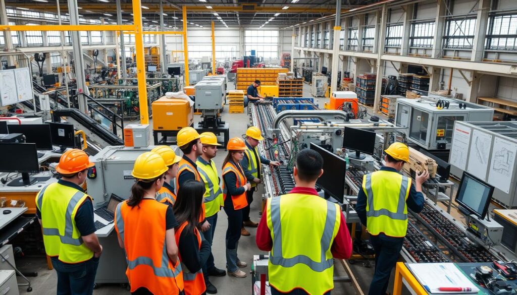 cursos na area de produção industrial