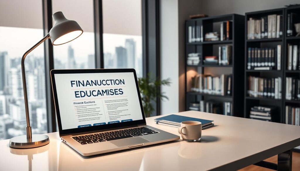 cursos online na area financeira