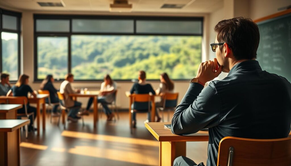 decisão de carreira na educação