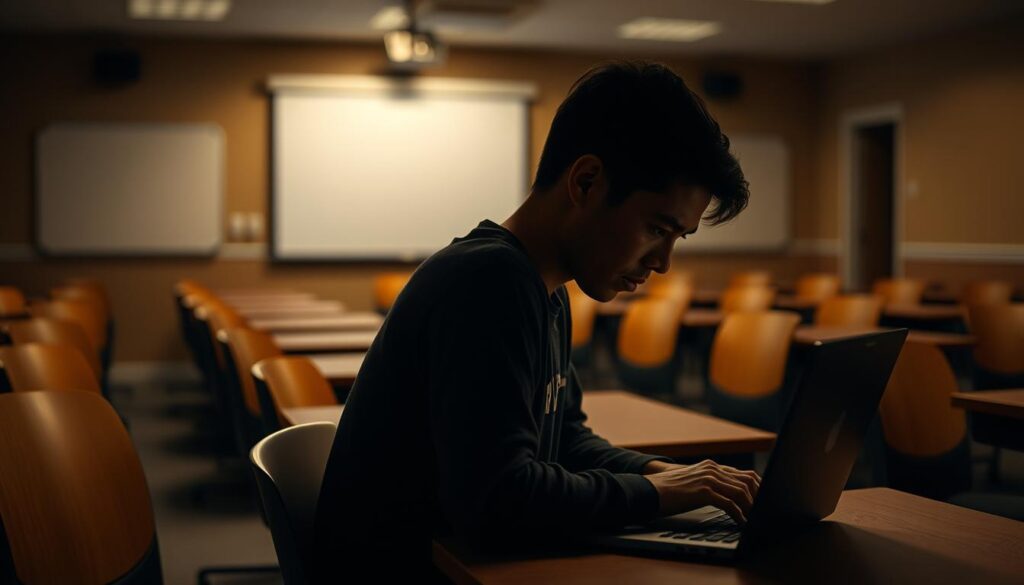 desafios em cursos semipresenciais