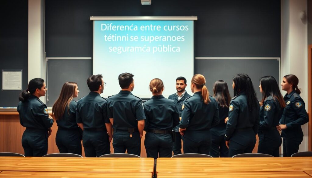diferença entre cursos técnicos e superiores