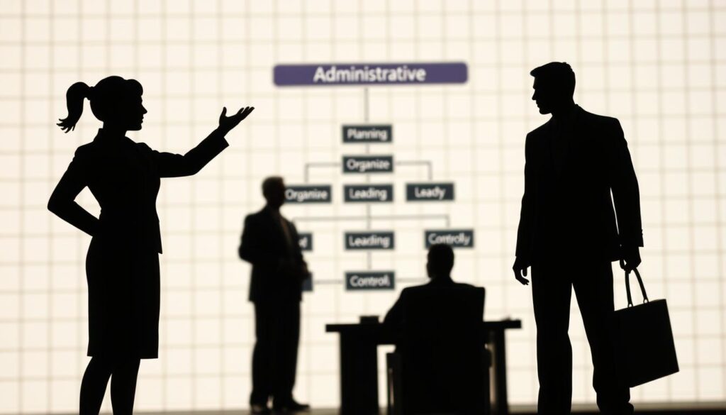 diferenças entre administração e processos gerenciais