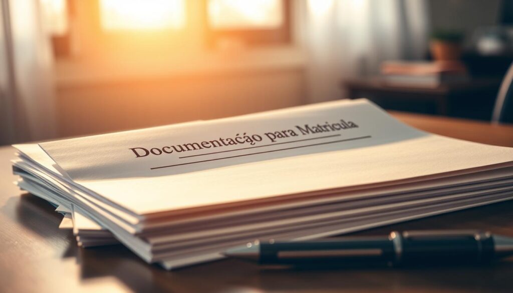 documentação para matrícula