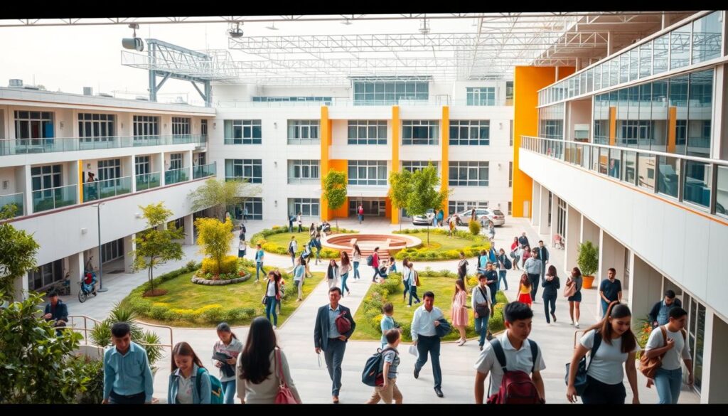 eficiência operacional escolar