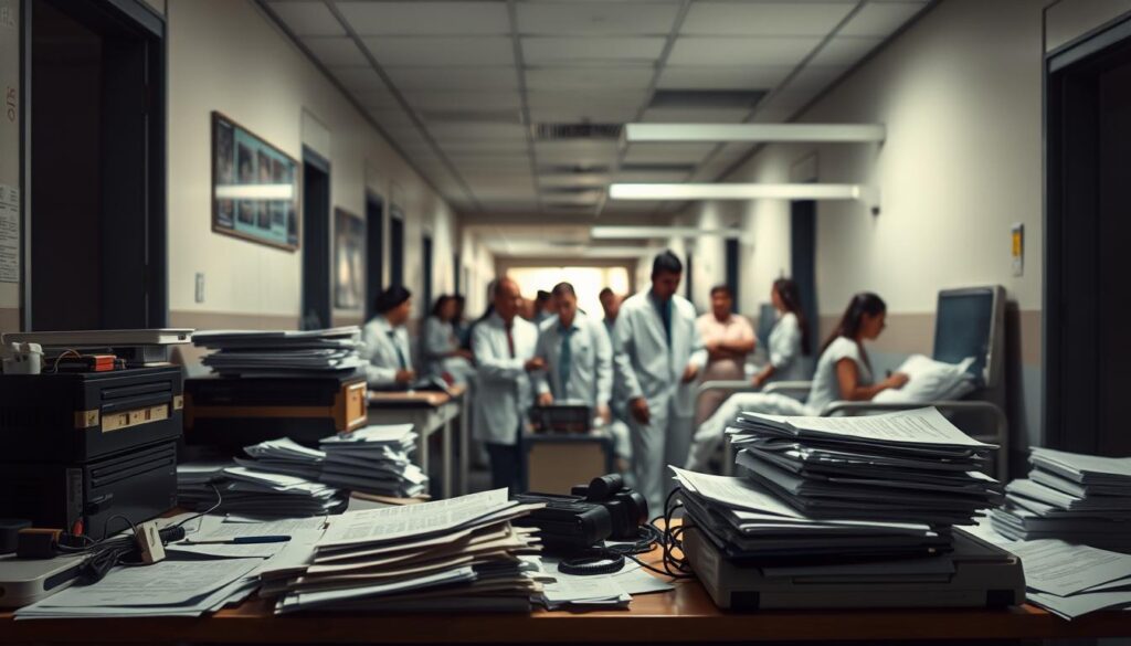 erros em gestão hospitalar