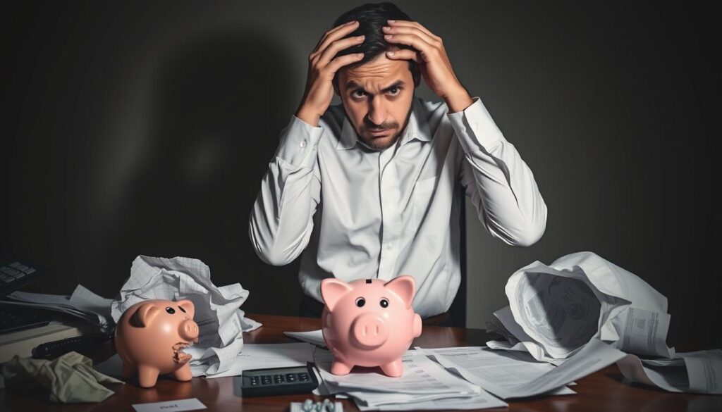 erros em tomada de decisão financeira