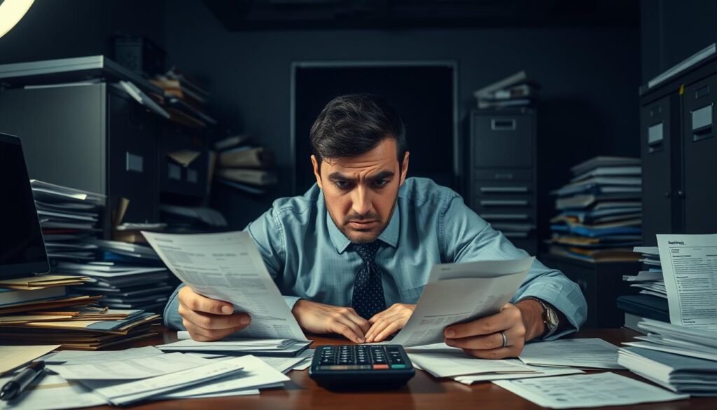 erros financeiros empresariais