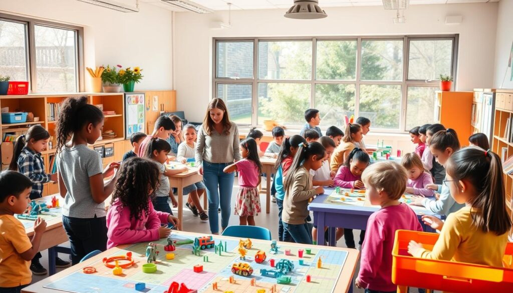 flexibilidade em atividades educativas