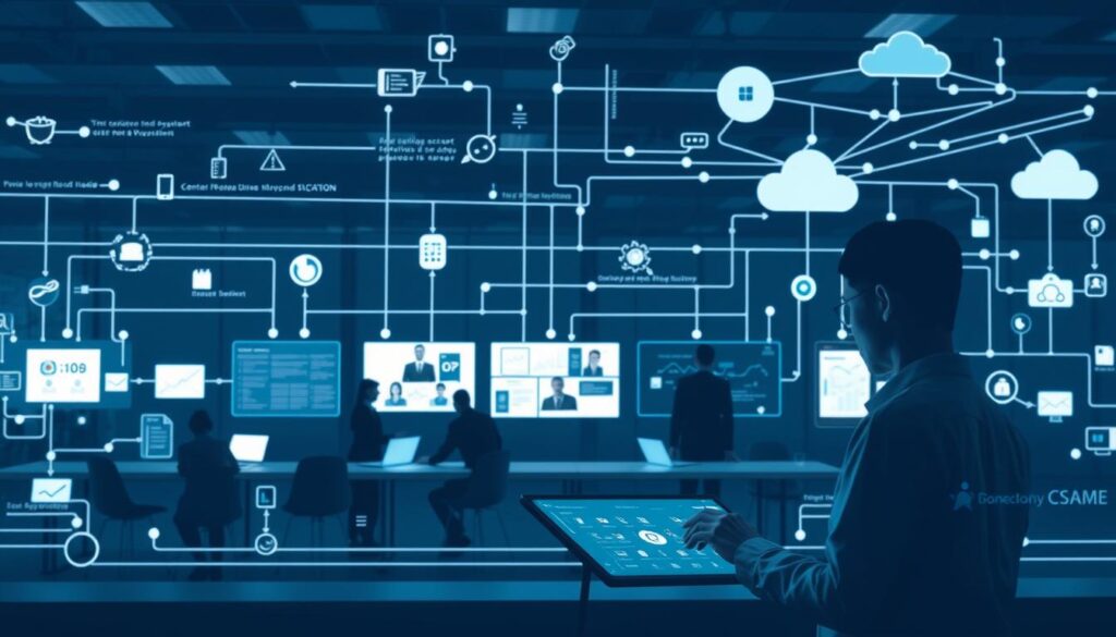 fluxos de trabalho digitalizados