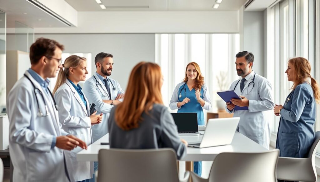 gestão de equipe em saúde