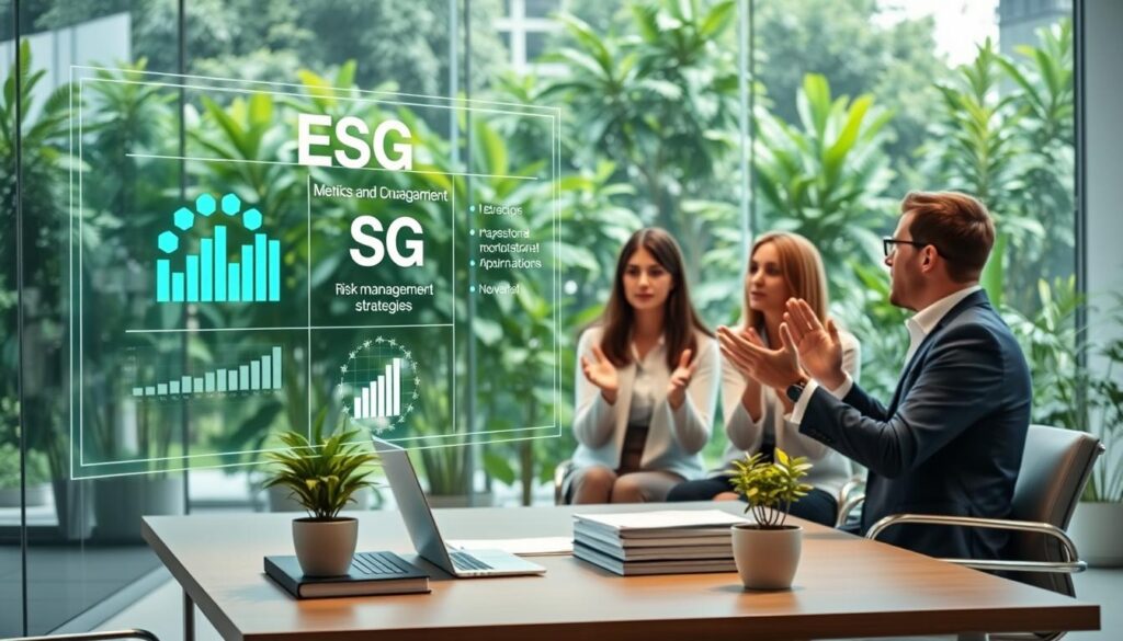 gestão de riscos e oportunidades ESG