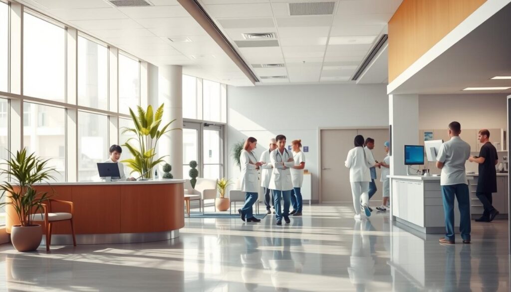 gestão de serviços hospitalares