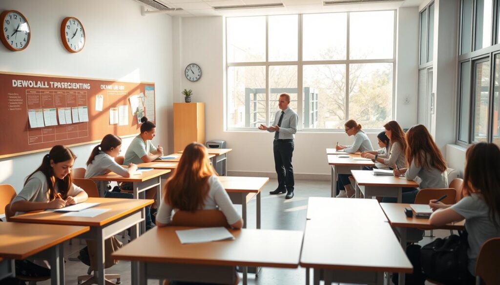 gestão do tempo escolar