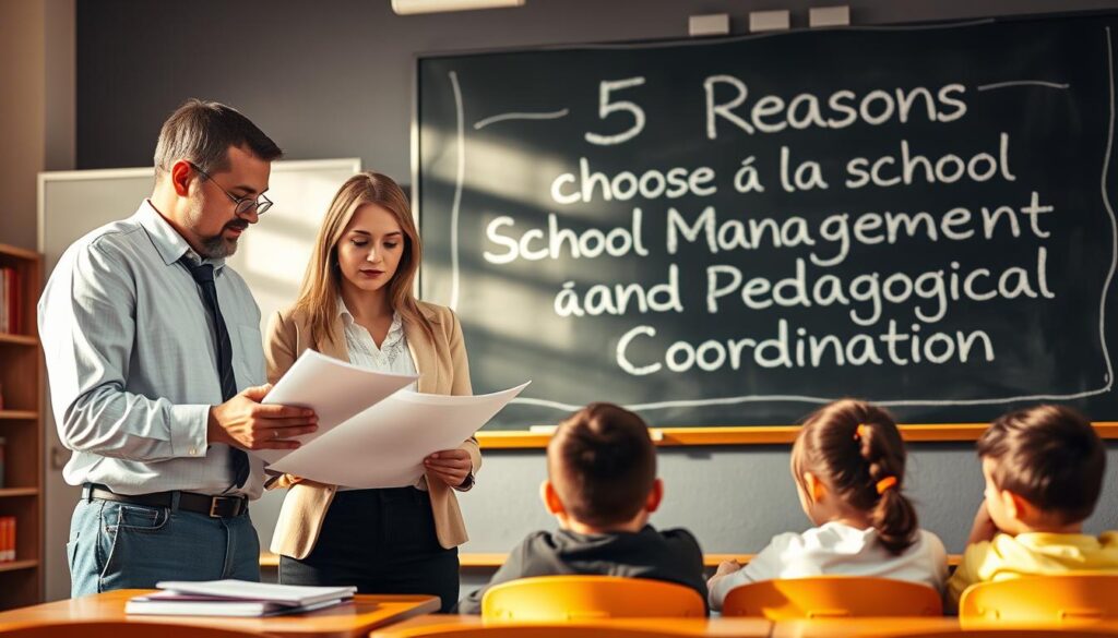 gestão escolar e coordenação pedagógica