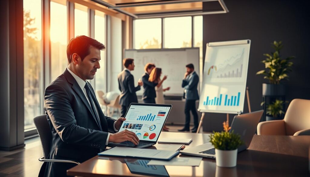 gestão financeira e marketing